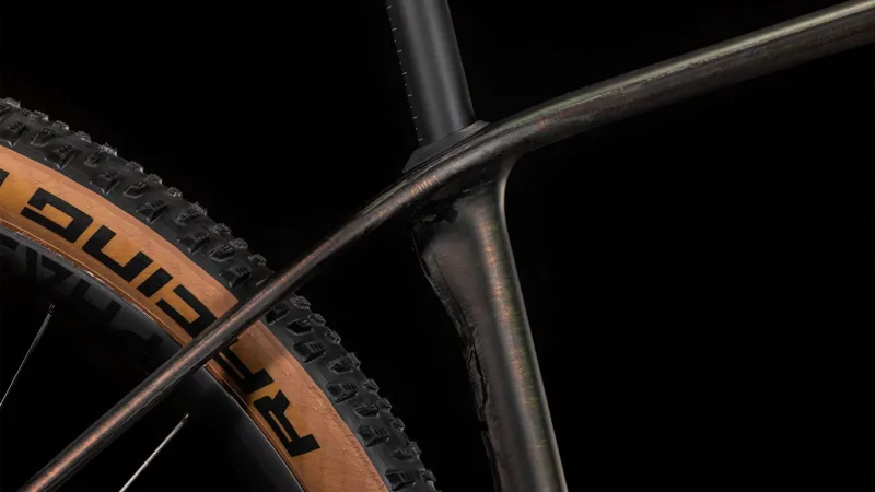 Cube Phenix C:68x SLT Hardtail Mountain Bike 2025 in Liquid Lava / Black-4