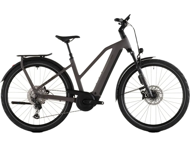 Cube Kathmandu Hybrid Exc 800 Trapeze Electric Hybrid Bike 2026 in Cedar/Chrome