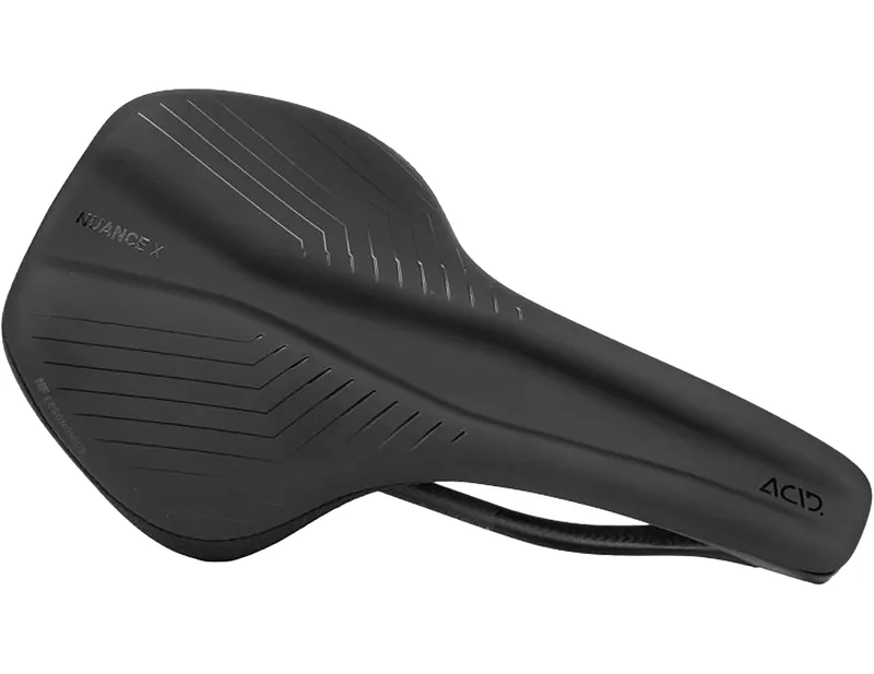 Balfes Bikes Acid Saddle Nuance X in Black | Free postage over £30, £10 off first order, price match & 0% finance.