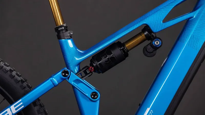 Cube Stereo Hybrid one77 HPC AT 800 Full Suspension Electric Mountain Bike 2026 in Actionteam-4