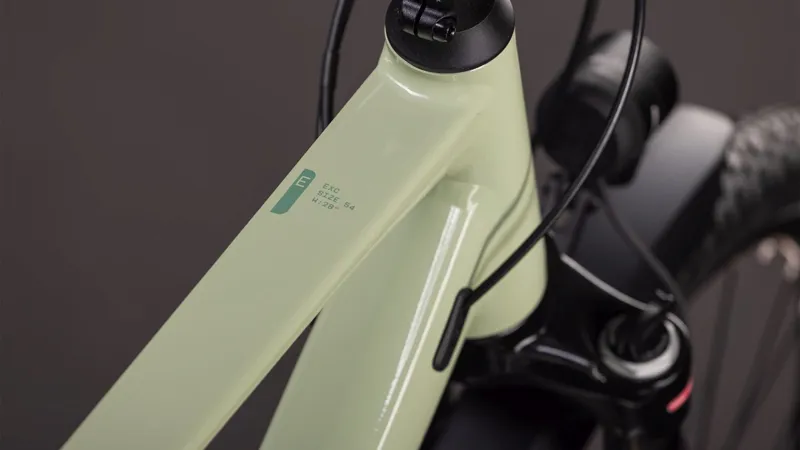 Cube Kathmandu Exc Hybrid Bike 2026 in Pea/Grey-1