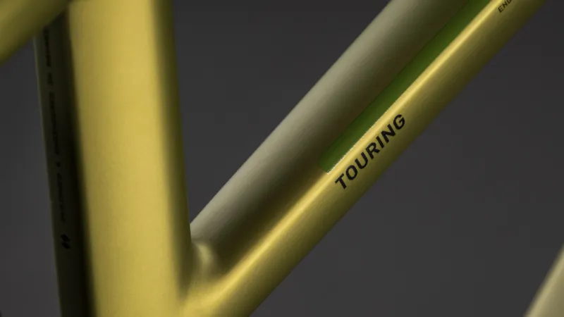 Cube Touring Hybrid Pro 800 Trapeze Electric Hybrid Bike 2026 in Goldenlime/Black-3