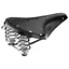 B67 Short Chromed Steel Rail 205mm Women's Saddle in Black 