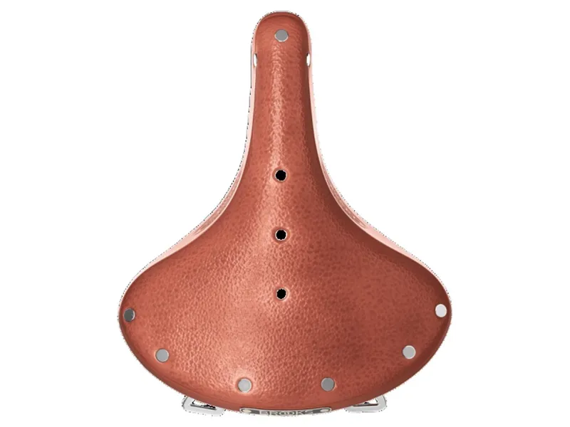 B67 Short Chromed Steel Rail 205mm Women's Saddle in Honey-2