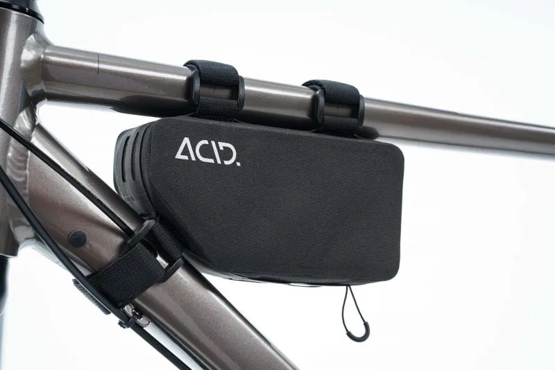 Acid Panniers Frame Bag Front Pro 1 in Black-2