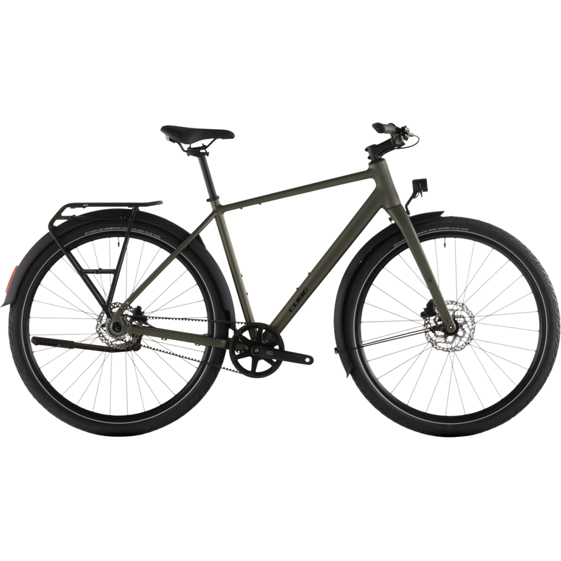 Balfes Bikes Cube Editor One Fe Hybrid Bike 2026 in Reedgreen/Black | Free postage over £30, £10 off first order, price match & 0% finance.