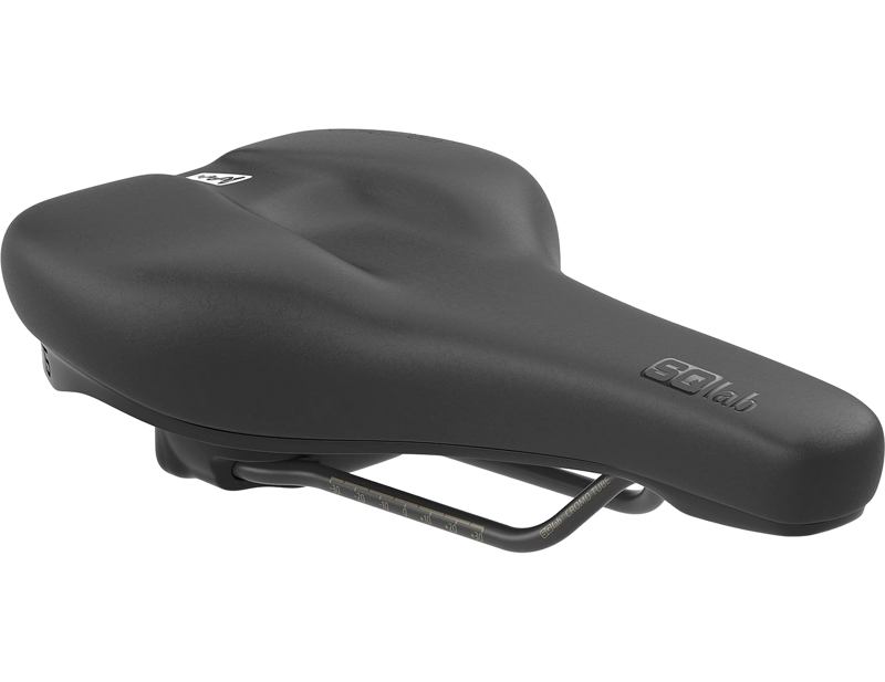 Balfes Bikes Sq Lab SQlab 602 M-D Active 2.1 Trekking Saddle in Black | Free postage over £30, £10 off first order, price match & 0% finance.