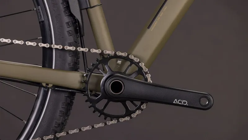 Cube Aim SLX FE Hardtail Mountain Bike 2026 in Dustyolive/Gold-4