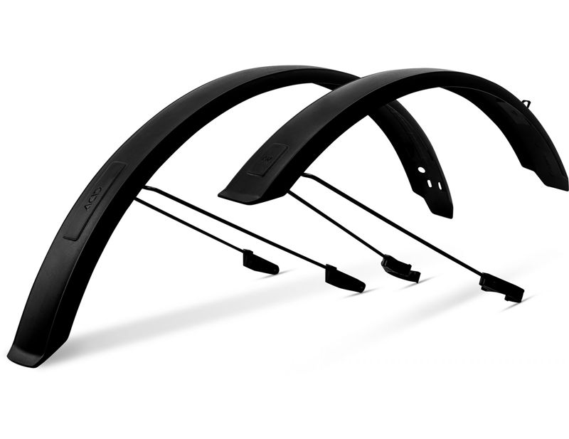 Balfes Bikes Cube Acid 29 inch Mudguard Set 65 in Black | Free postage over £30, £10 off first order, price match & 0% finance.