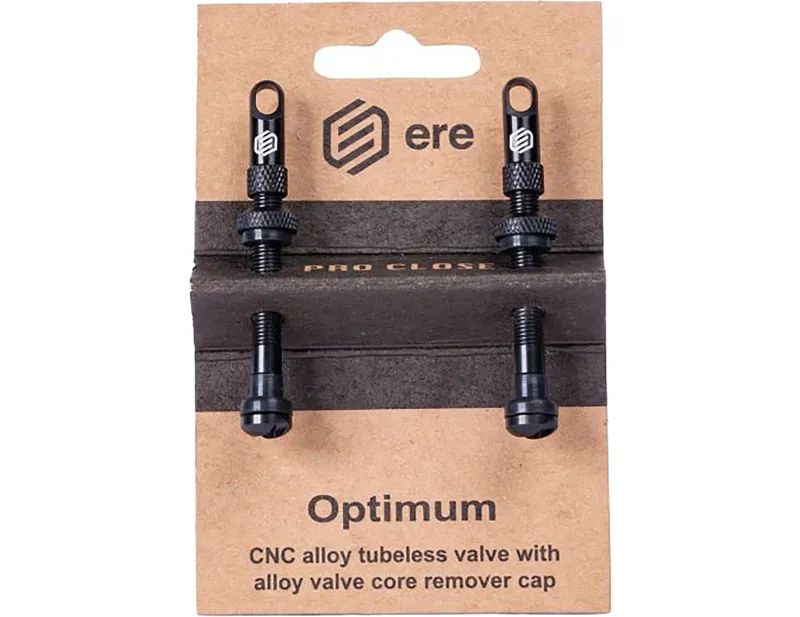 Balfes Bikes Ere ERE Proclose Optimum Tubeless Valves in Black | Free postage over £30, £10 off first order, price match & 0% finance.