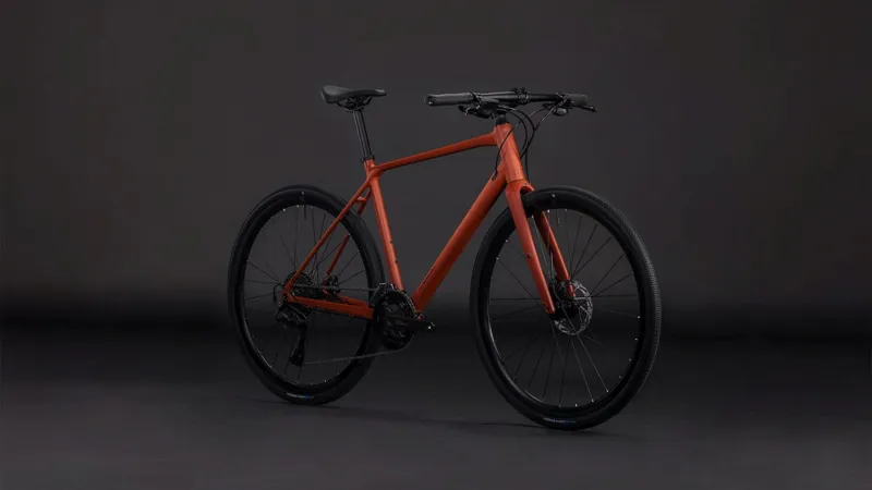 Cube Nulane Race Hybrid Bike 2026 in Amber-6