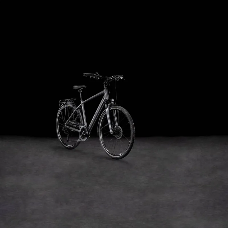 Cube Touring Pro Hybrid Bike 2025 in Slab Grey/Metal-6