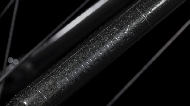 Cube Supreme Hybrid Ex 625 Electric Hybrid Bike 2024 in Grey/Black Easy Entry-5