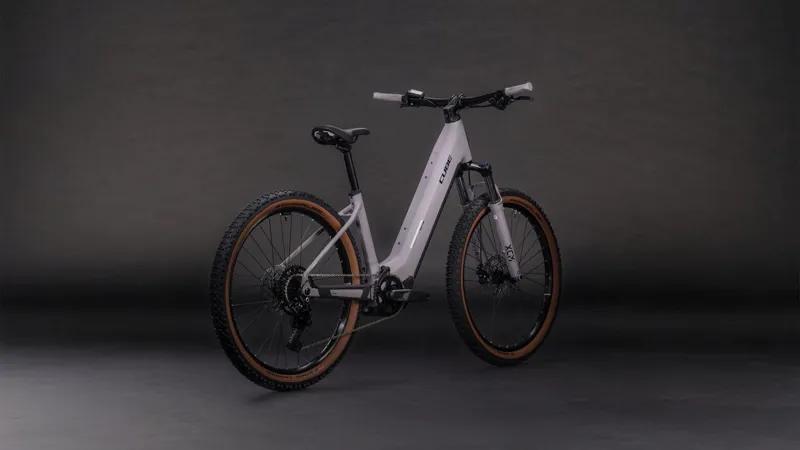 Cube Reaction Hybrid Performance 600 EE Electric Mountain Bike 2026 in PLUMGREY/BLACK-6