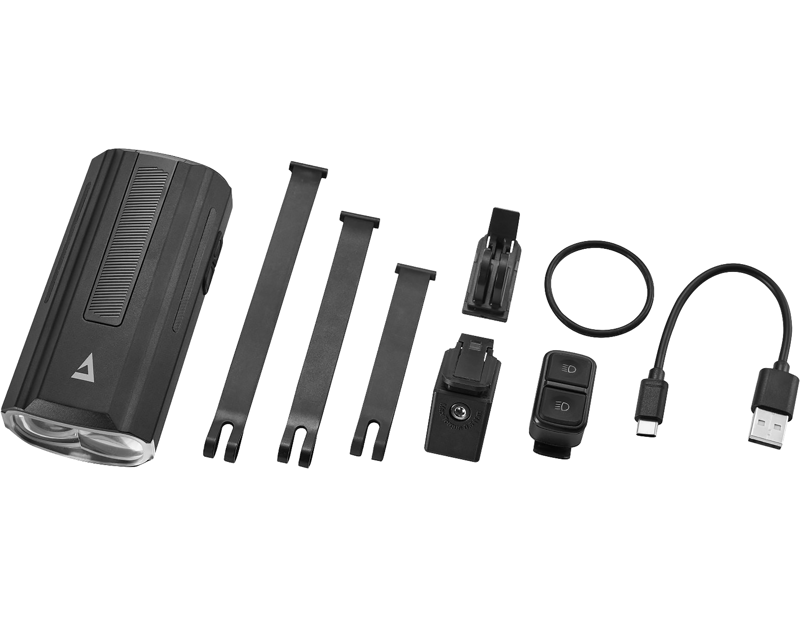 Giant Recon+ HL 2600 Front Light in Black-2