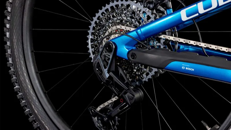 Cube Stereo Hybrid One44 HPC AT F/S Electric Mountain Bike 2025 in Actionteam-5