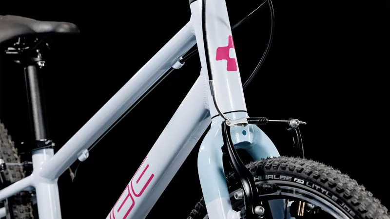 Cube Numove 200 20 Inch Wheel Kids Bike 2025 in Flashwhite/Pink-4