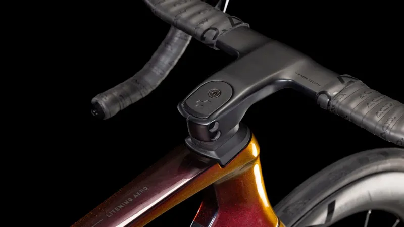 Cube Litening Aero C:68X SLT Road Bike 2025 in Solareclipse/Carbon-2