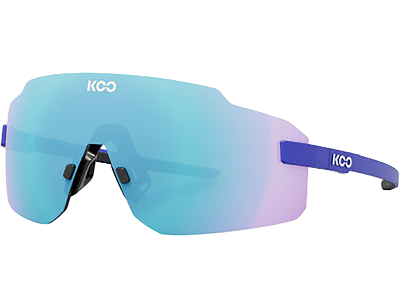 Balfes Bikes Koo Supernova Sunglasses in Blue Matt/Turquoise Mirror | Free postage over £30, £10 off first order, price match & 0% finance.