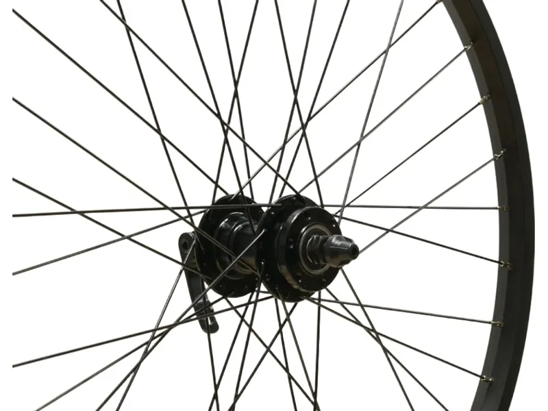 24 inch Front Wheel Q/R Disc in Black