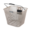 Basil Bilbao Front Bicycle Basket KF in Nude Metallic