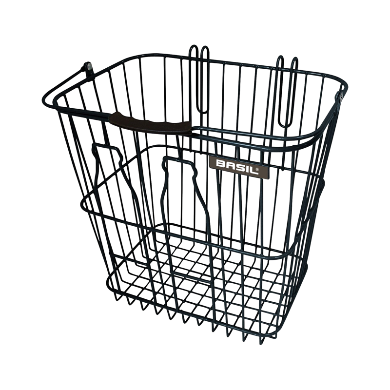 Balfes Bikes Basil Bottle Basket Bicycle Basket Rear in Black | Free postage over £30, £10 off first order, price match & 0% finance.