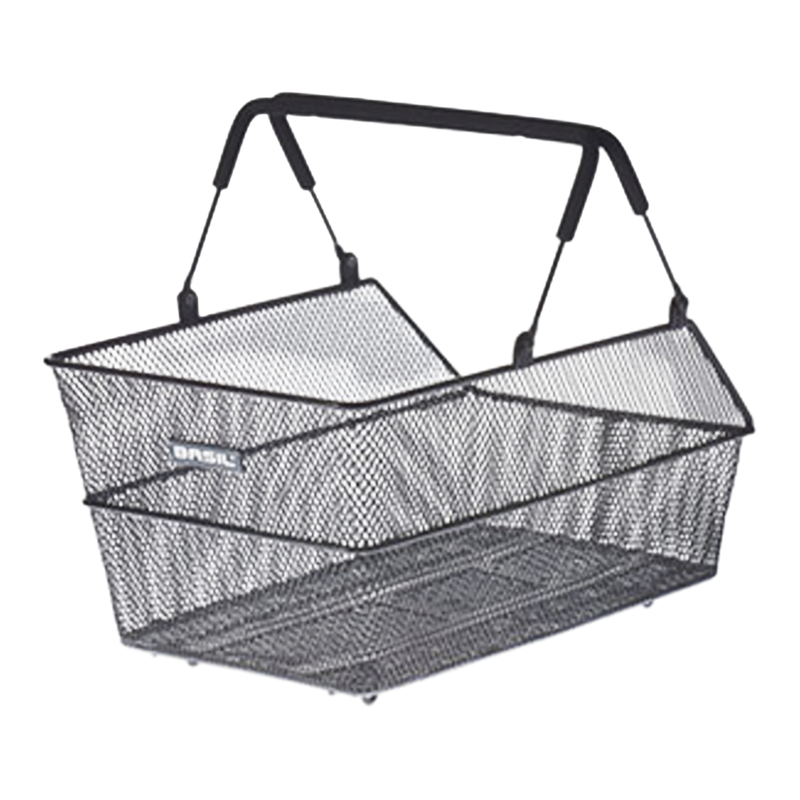 Balfes Bikes Basil Cento S Rear Bicycle Basket in Multi-Black | Free postage over £30, £10 off first order, price match & 0% finance.