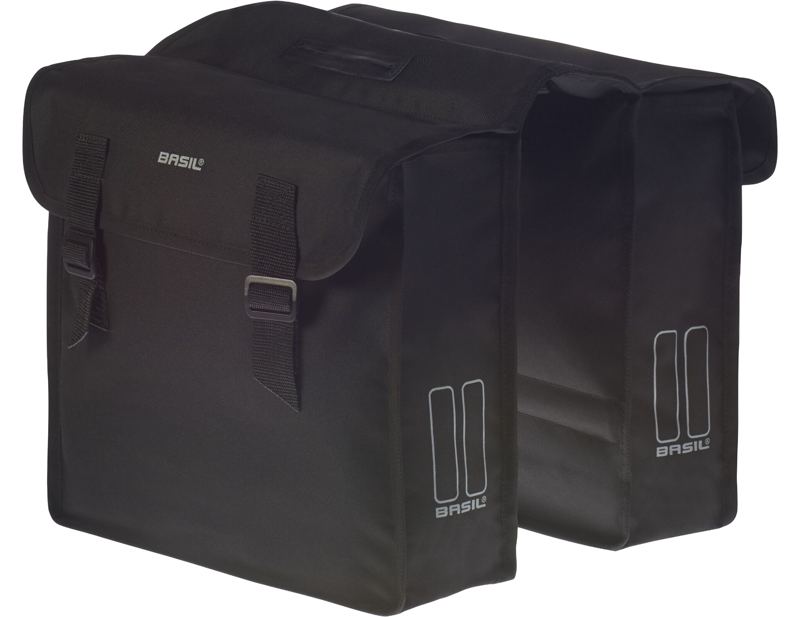 Balfes Bikes Basil Mara Double Bag 26L in Black | Free postage over £30, £10 off first order, price match & 0% finance.