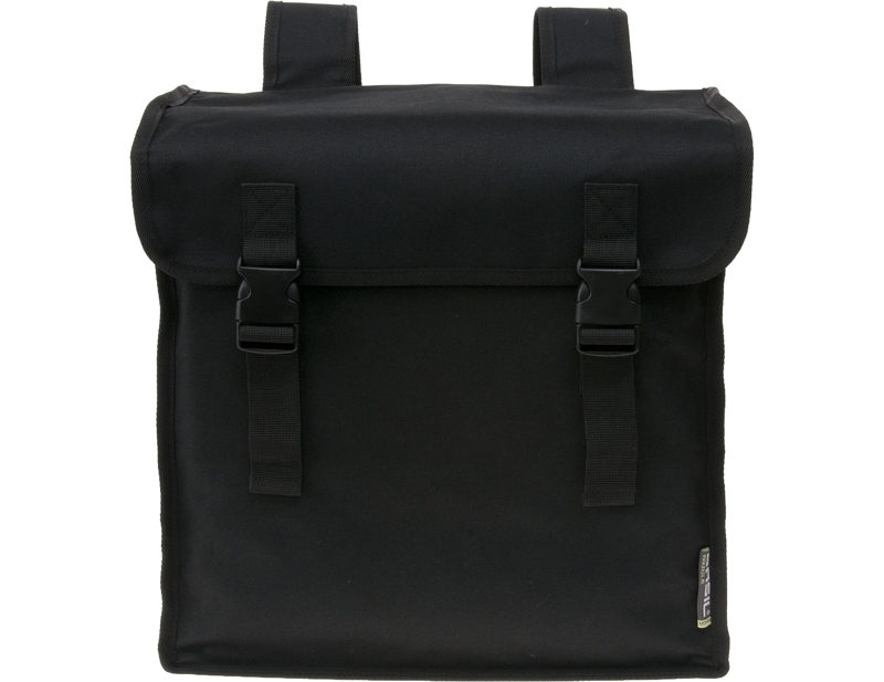 Basil Mara XXL Double Bag 47L in Black-1