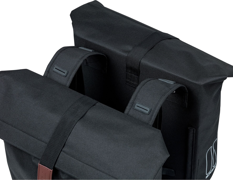City Double Bicycle Bag 28-32 Litre in Black-2