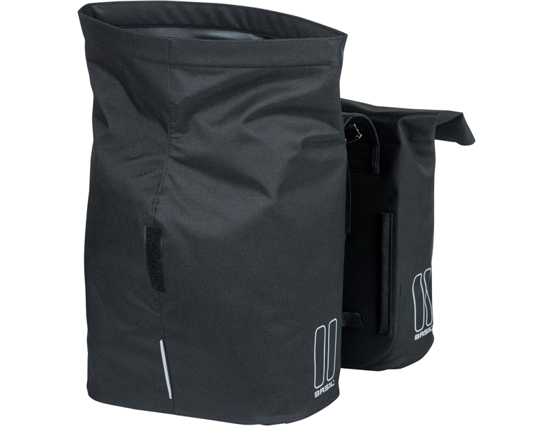 City Double Bicycle Bag 28-32 Litre in Black-4