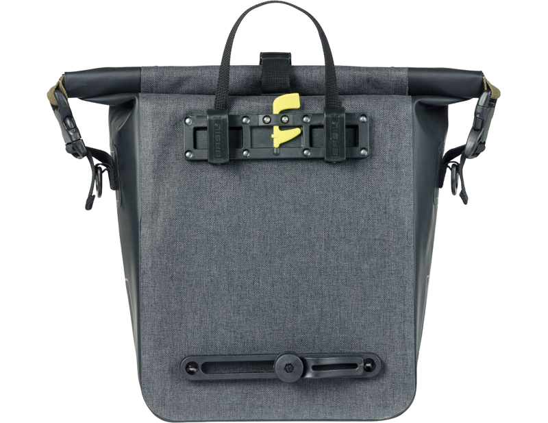 Basil Navigator Storm Medium Single Pannier Bag 12-15L in Black-2