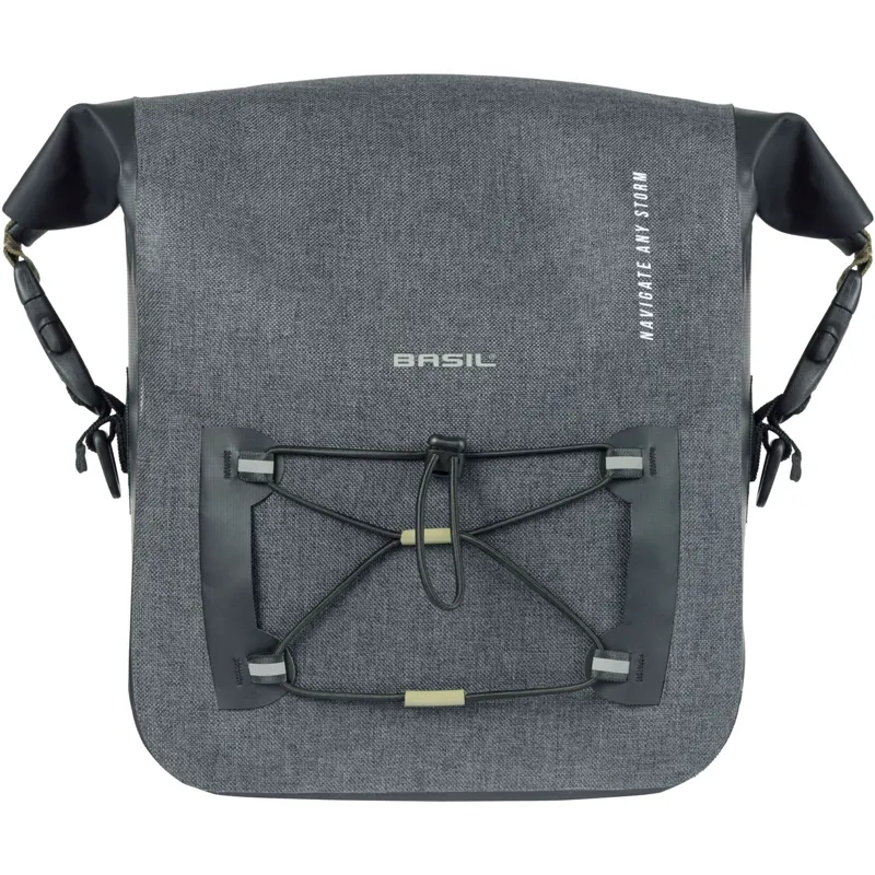 Basil Navigator Storm KF Handlebar Bag 10-11L in Grey-3