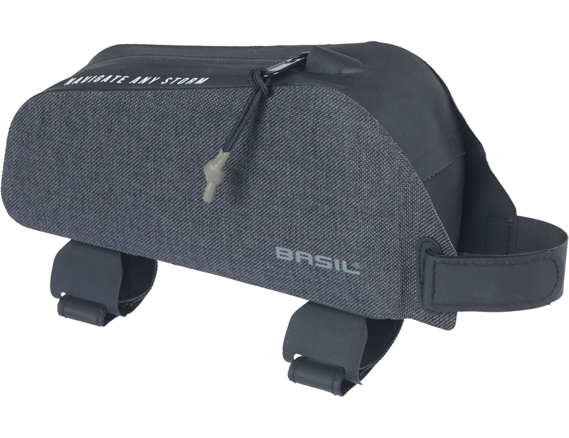 Balfes Bikes Basil Navigator Storm Top Tube Frame Bag 0.8L in Black | Free postage over £30, £10 off first order, price match & 0% finance.