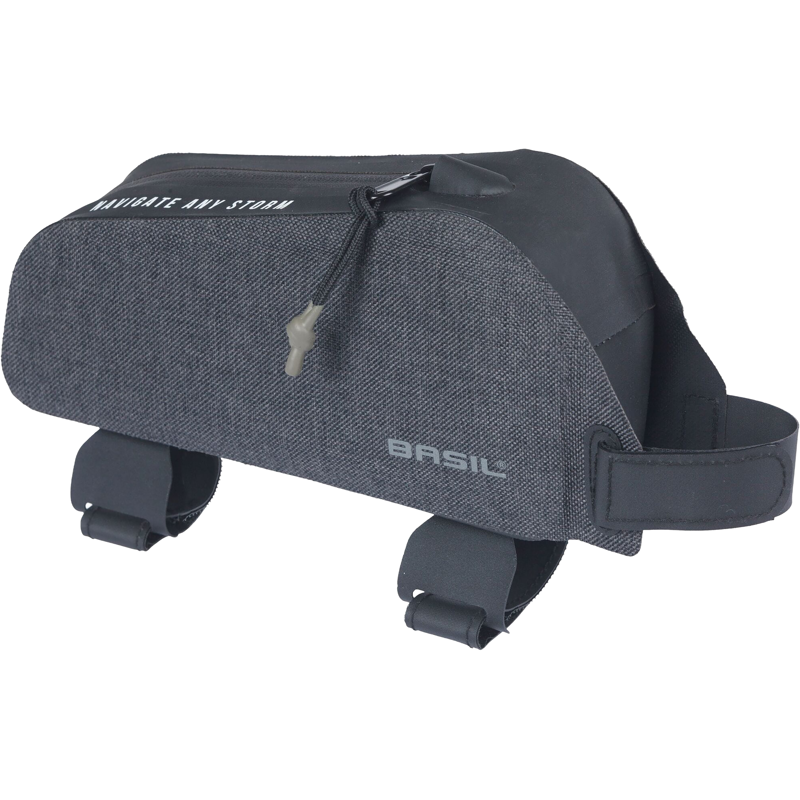 Balfes Bikes Basil Navigator Storm Top Tube Frame Bag 0.8L in Black | Free postage over £30, £10 off first order, price match & 0% finance.