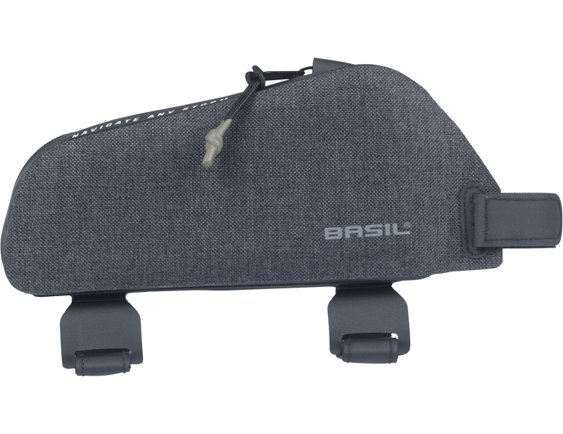 Basil Navigator Storm Top Tube Frame Bag 0.8L in Black-1
