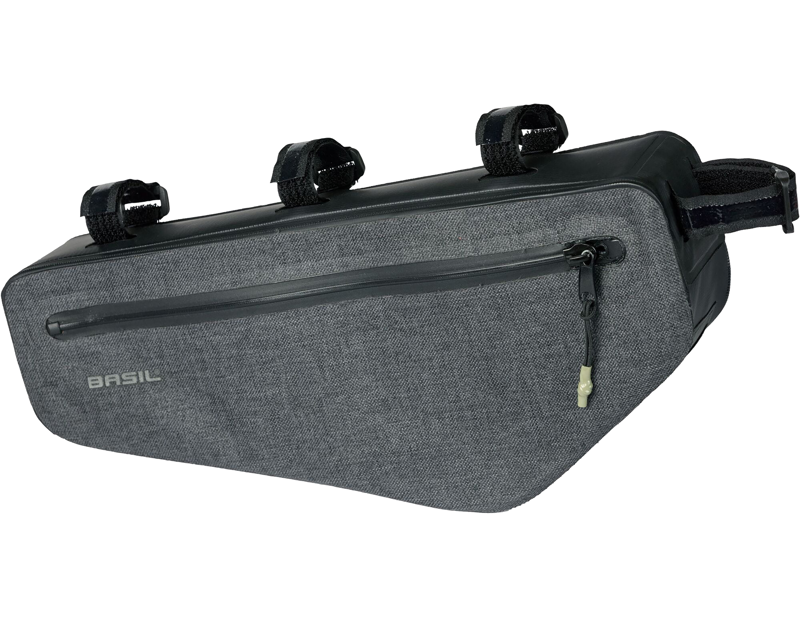 Balfes Bikes Basil Navigator Storm Frame Bag M 2.2L in Grey | Free postage over £30, £10 off first order, price match & 0% finance.