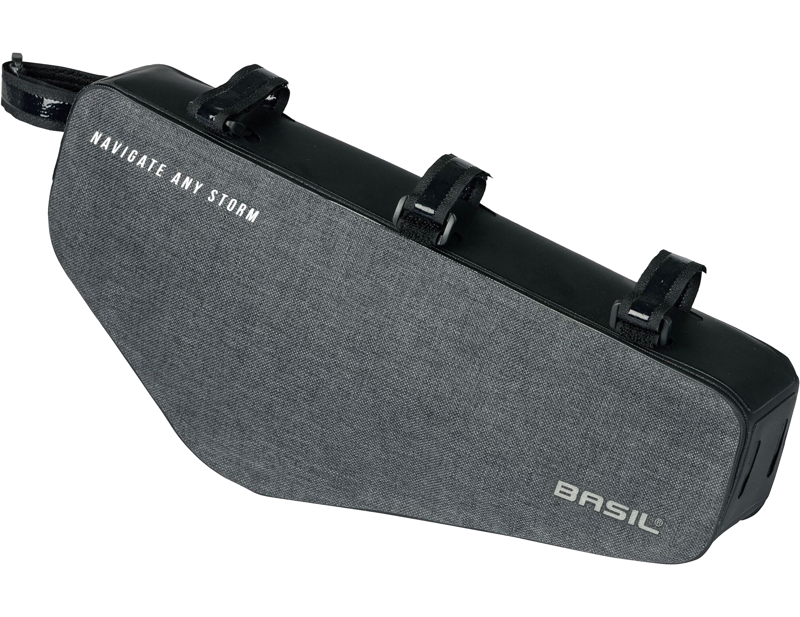 Basil Navigator Storm Frame Bag M 2.2L in Grey-2