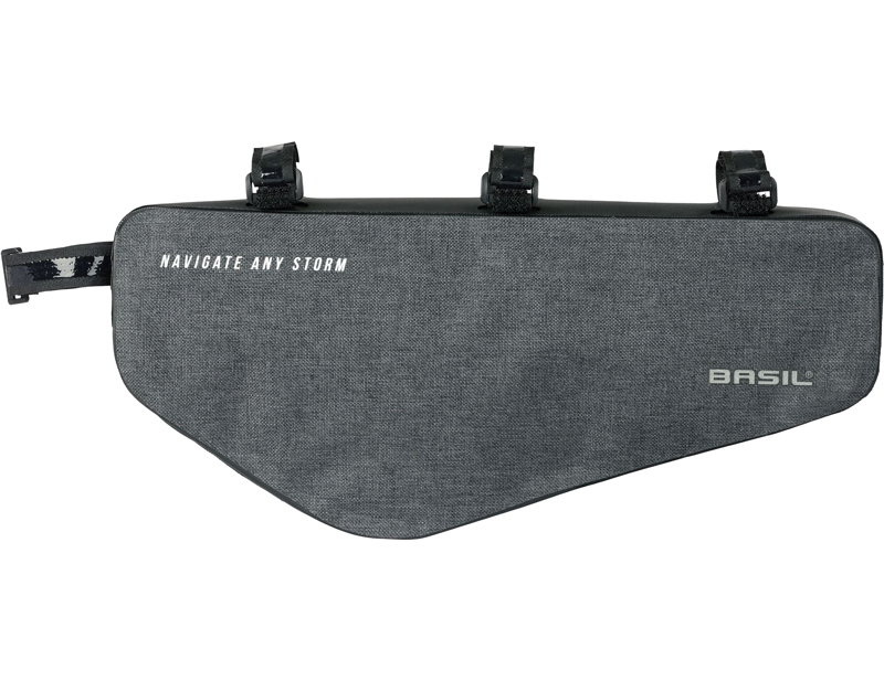 Basil Navigator Storm Frame Bag M 2.2L in Grey-3