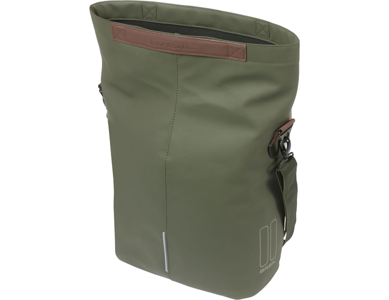 Basil City Bicycle Shopper 14-16L in Moss Green-3