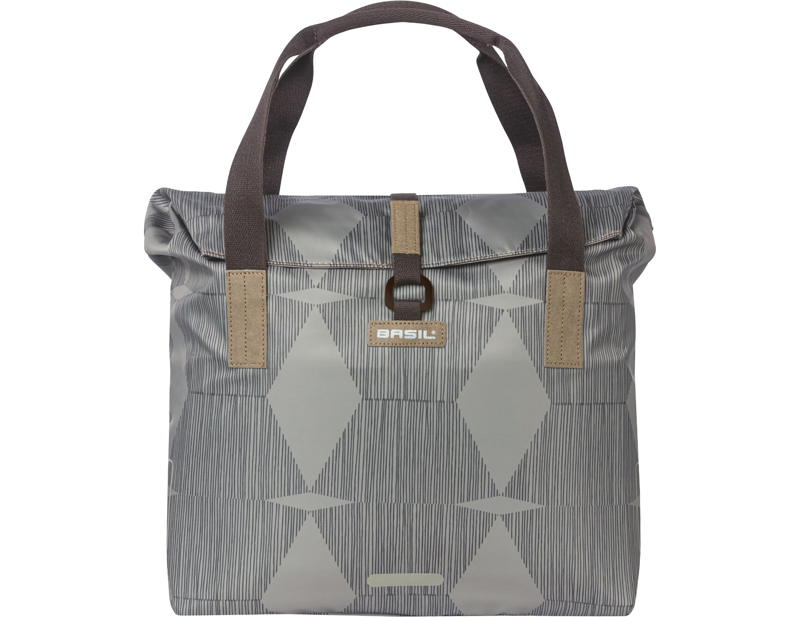 Basil Elegance Bicycle Shopper 20-26L in Chateau Taupe-3