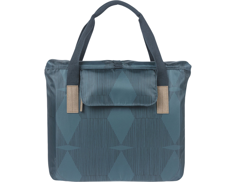 Basil Elegance Bicycle Shopper 20-26L in Estate Blue-2