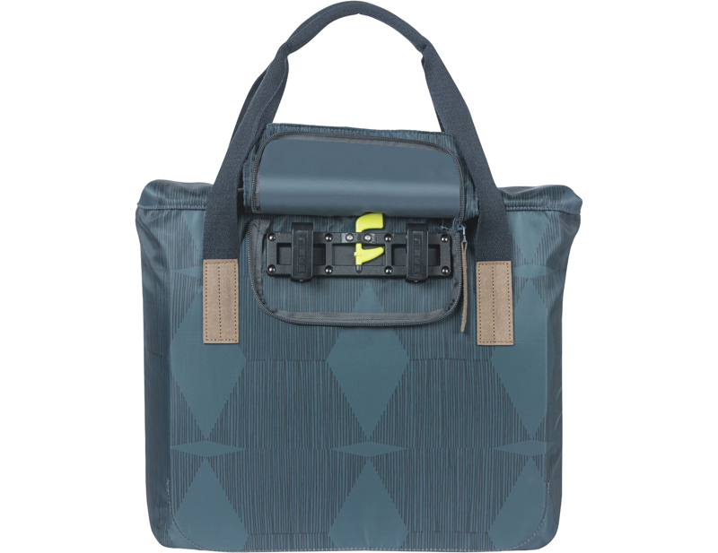 Basil Elegance Bicycle Shopper 20-26L in Estate Blue-3