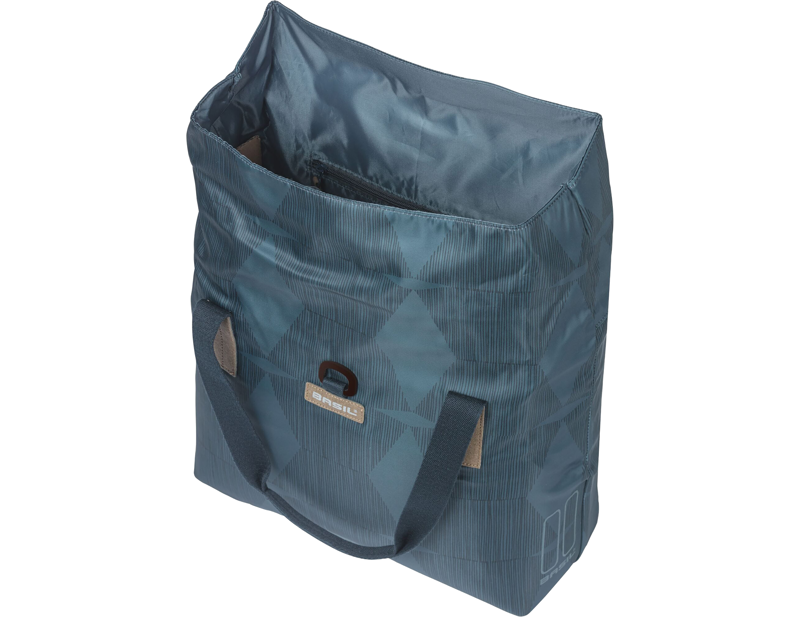 Basil Elegance Bicycle Shopper 20-26L in Estate Blue-4