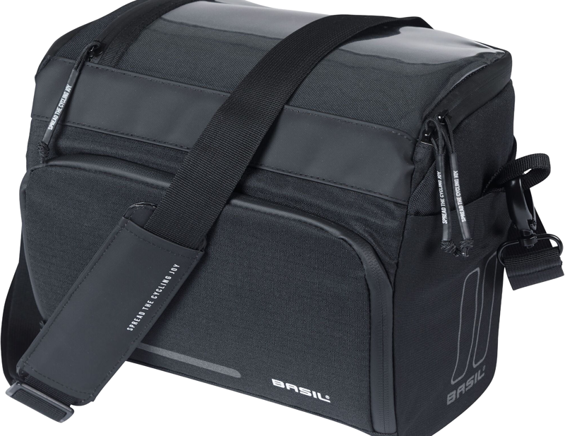 Balfes Bikes Basil Move Handlebar Bag 7-8L in Black | Free postage over £30, £10 off first order, price match & 0% finance.