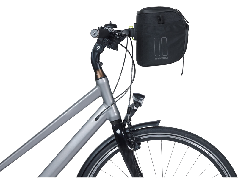 Basil Move Handlebar Bag 7-8L in Black-3