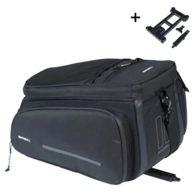 Balfes Bikes Basil Move Trunkbag MIK 10-26L in Black | Free postage over £30, £10 off first order, price match & 0% finance.