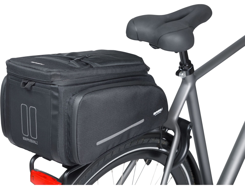 Basil Move Trunkbag MIK 10-26L in Black-5