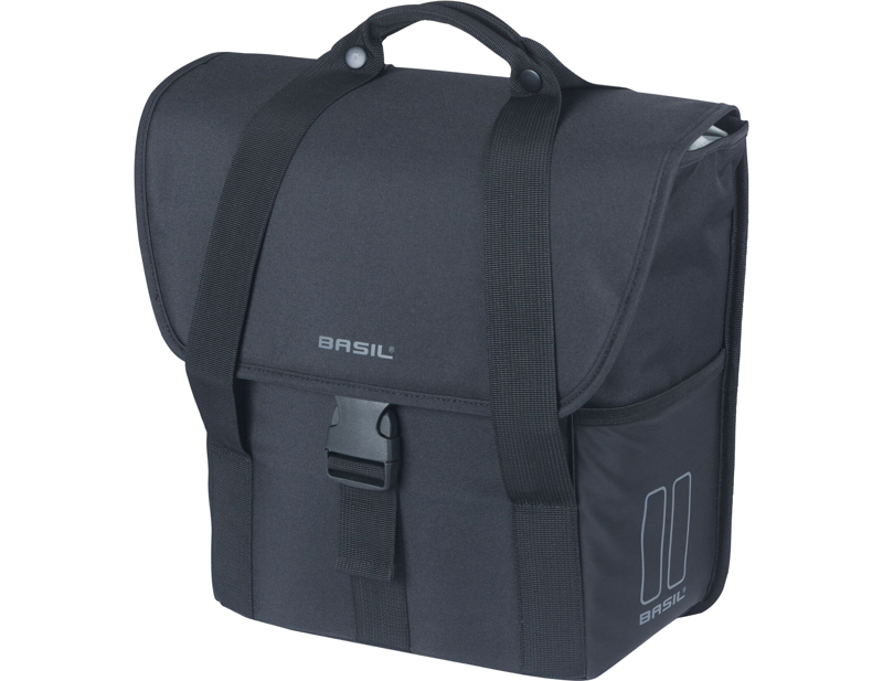Balfes Bikes Basil GO Single Bag 16L in Solid Black | Free postage over £30, £10 off first order, price match & 0% finance.