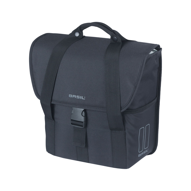 Balfes Bikes Basil GO Single Bag 16L in Solid Black | Free postage over £30, £10 off first order, price match & 0% finance.